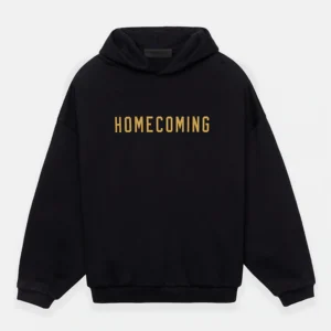 Fear of God Essentials Black Heavy Fleece Hoodie