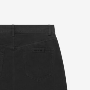 5 Pocket Jean Jet Black