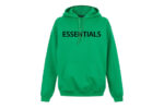 Essentials Oversized Sweat Hoodie Green