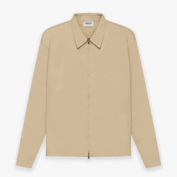 Fear of God ESSENTIALS Twill Jacket – Khaki