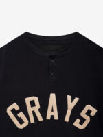 Fear of God Grays Henley Tee – Black