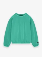 Essentials Crinkle Nylon Pullover Crewneck