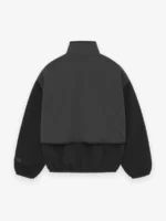 ESSENTIALS NYLON FLEECE MOCKNECK