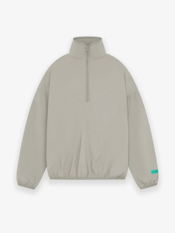 Essentials Nylon Halfzip Mockneck