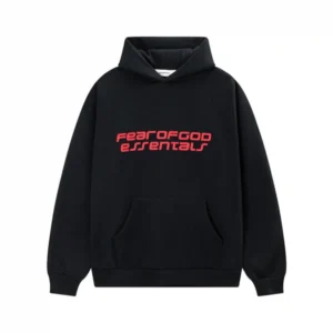 Fear of God ESSENTIALS Black Hoodie